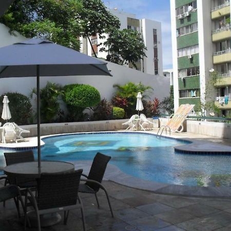 Flat Atlatic City Apart Hotel Barra Ondina Em Salvador Exterior foto