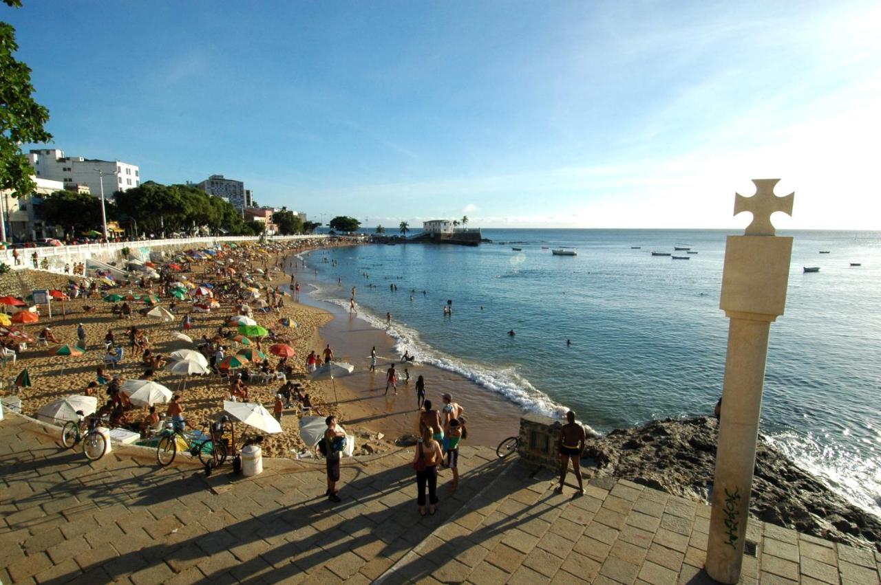 Flat Atlatic City Apart Hotel Barra Ondina Em Salvador Exterior foto