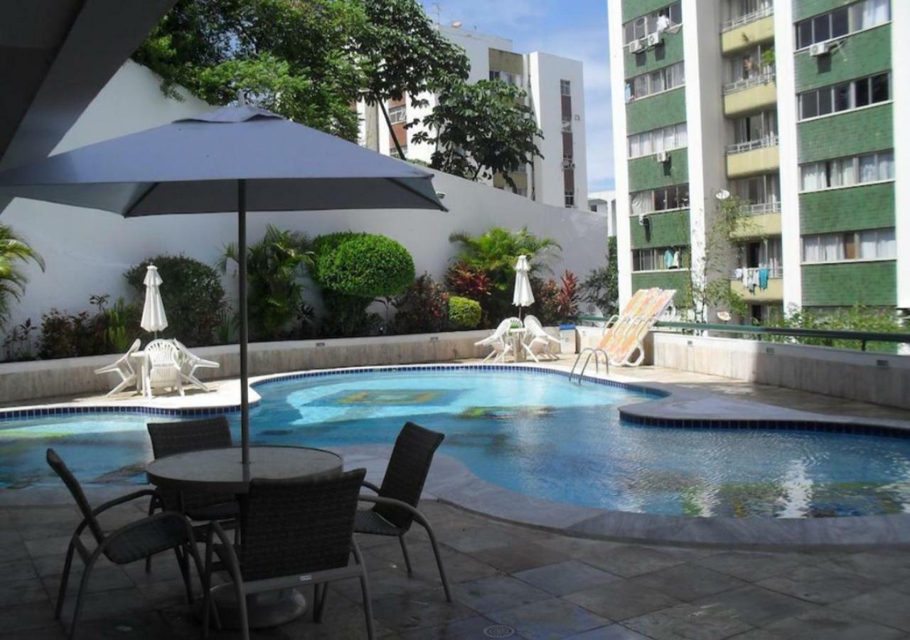 Flat Atlatic City Apart Hotel Barra Ondina Em Salvador Exterior foto